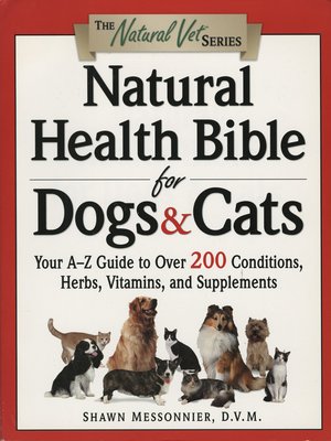 cover image of Natural Health Bible for Dogs & Cats